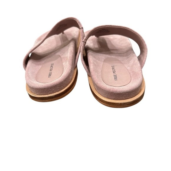 NWOT Free People Pink Footbed Women's Sandals 8.5 - Picture 6 of 7